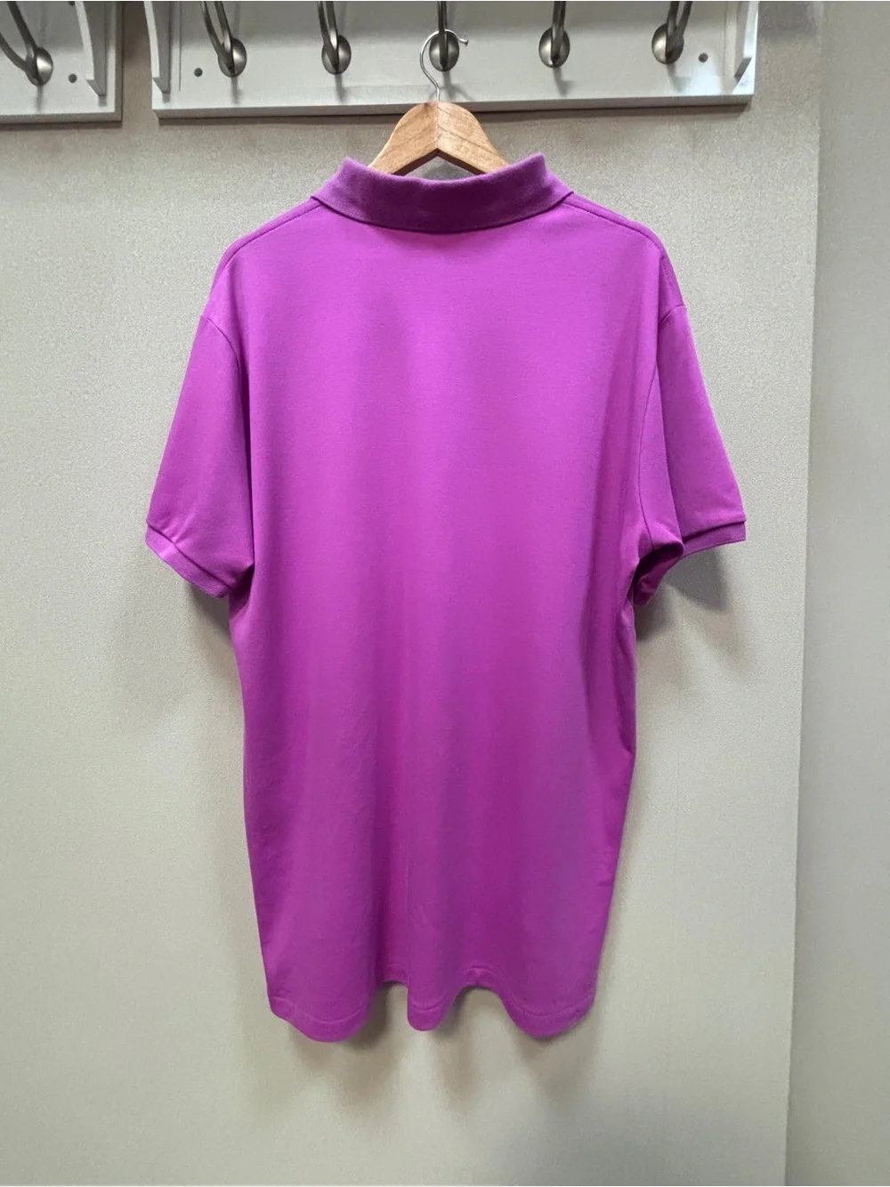 Ralph Lauren Men's Bright Magenta XL Polo Shirt, Gently Used